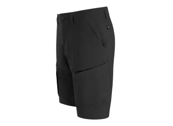 Salewa Puez Dynastretch Cargo pánské kraťasy Black Out