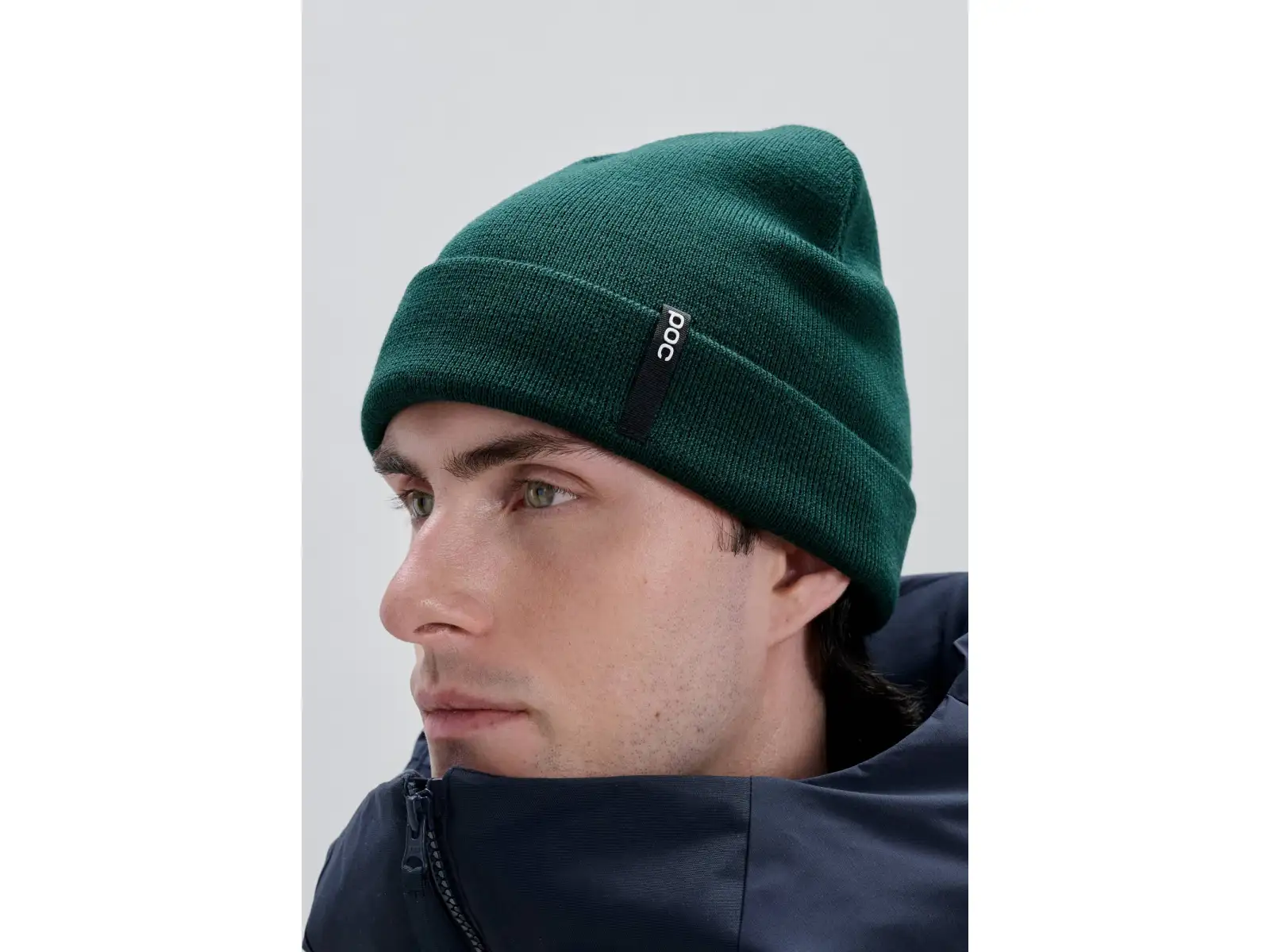 POC Beanie Flat Low čepice Pargasite Green