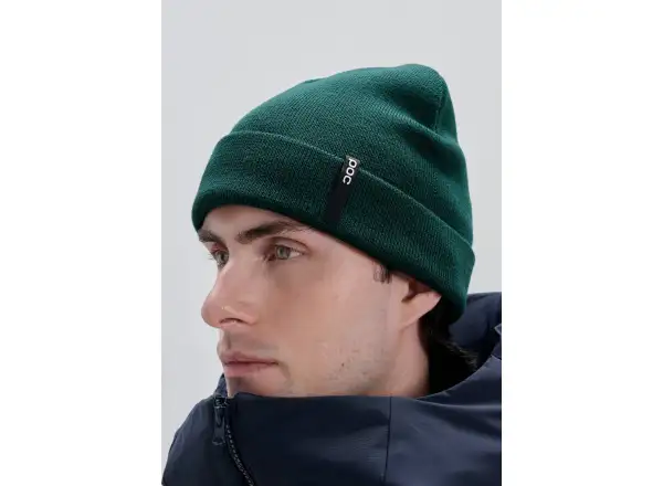 POC Beanie Flat Low čepice Pargasite Green