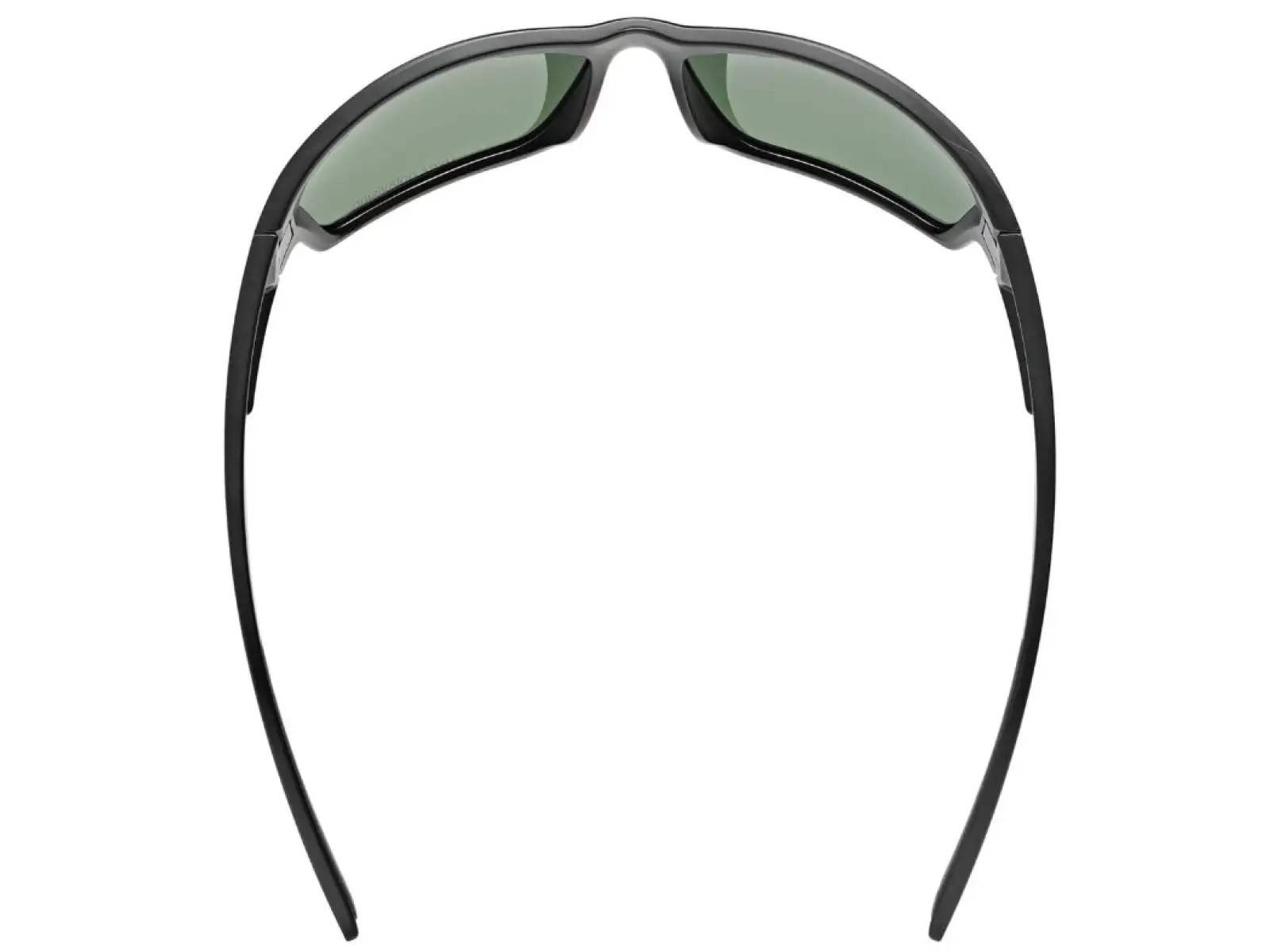 Uvex Sportstyle 233 Polavision brýle Black Matt/Mirror Green
