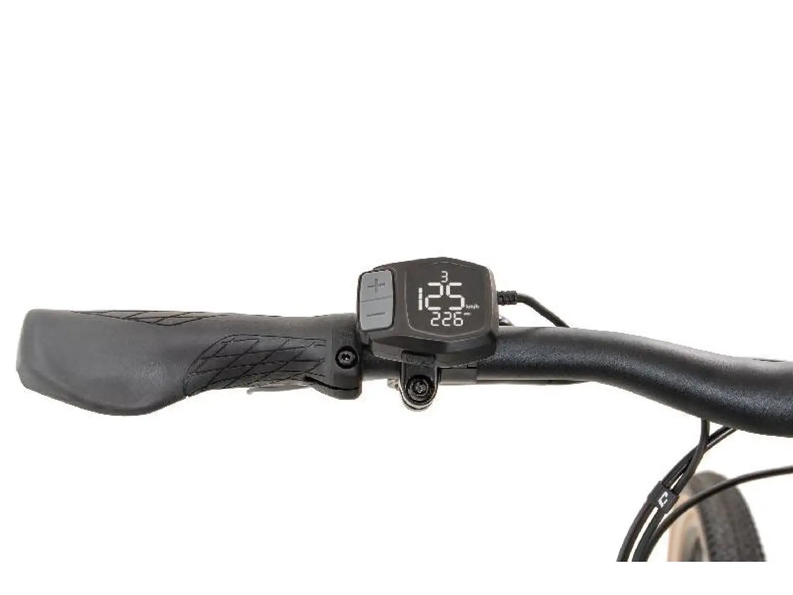 Rock Machine CrossRide INT e425 Grey/Black krosové elektrokolo