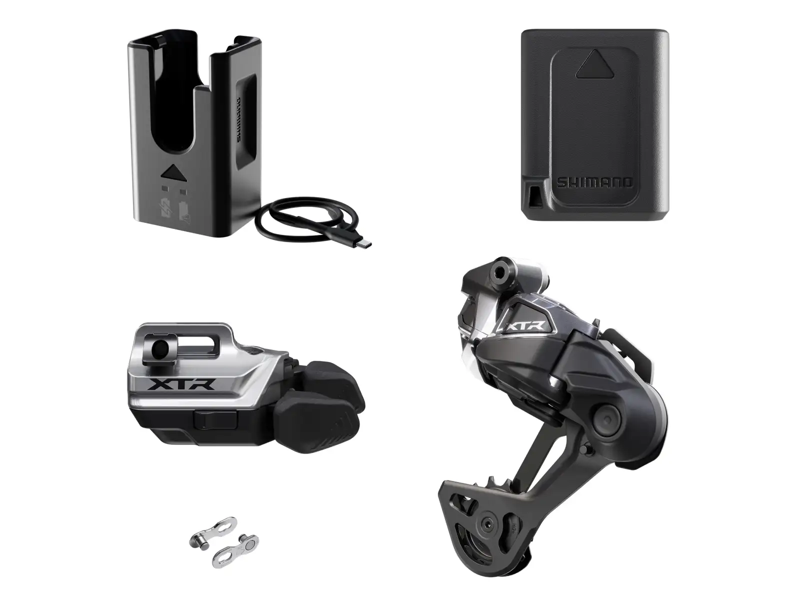 Shimano XTR RD-M9250-SGS, SW-M9250-IR, BT-DN320, EC-DN100, SM-CN910-12 Upgrade set