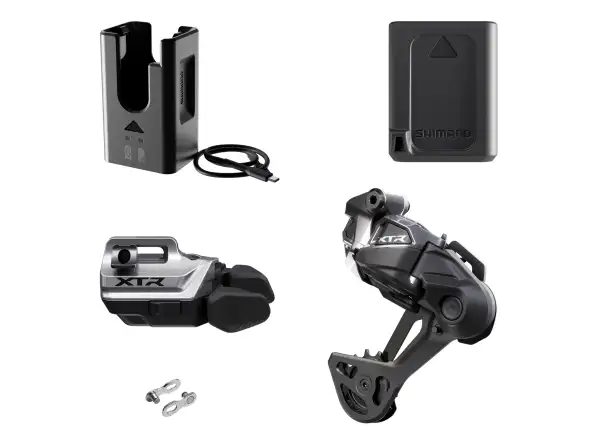 Shimano XTR RD-M9250-SGS, SW-M9250-IR, BT-DN320, EC-DN100, SM-CN910-12 Upgrade set