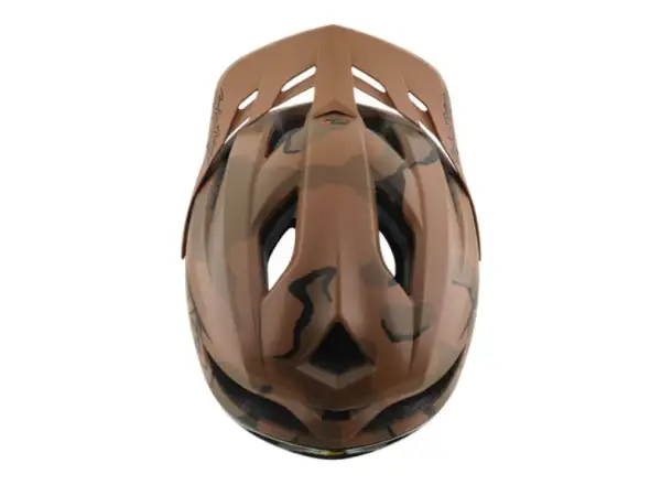 Troy Lee Designs Flowline SE MIPS přilba Badge Sienna Camo