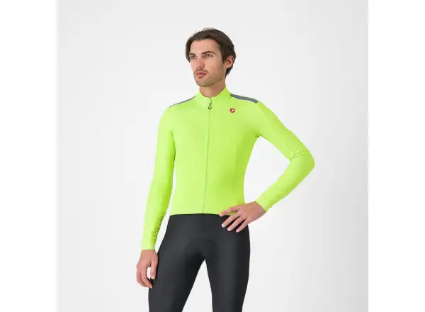 Castelli Puro 4 Jersey pánský dres Electric Lime