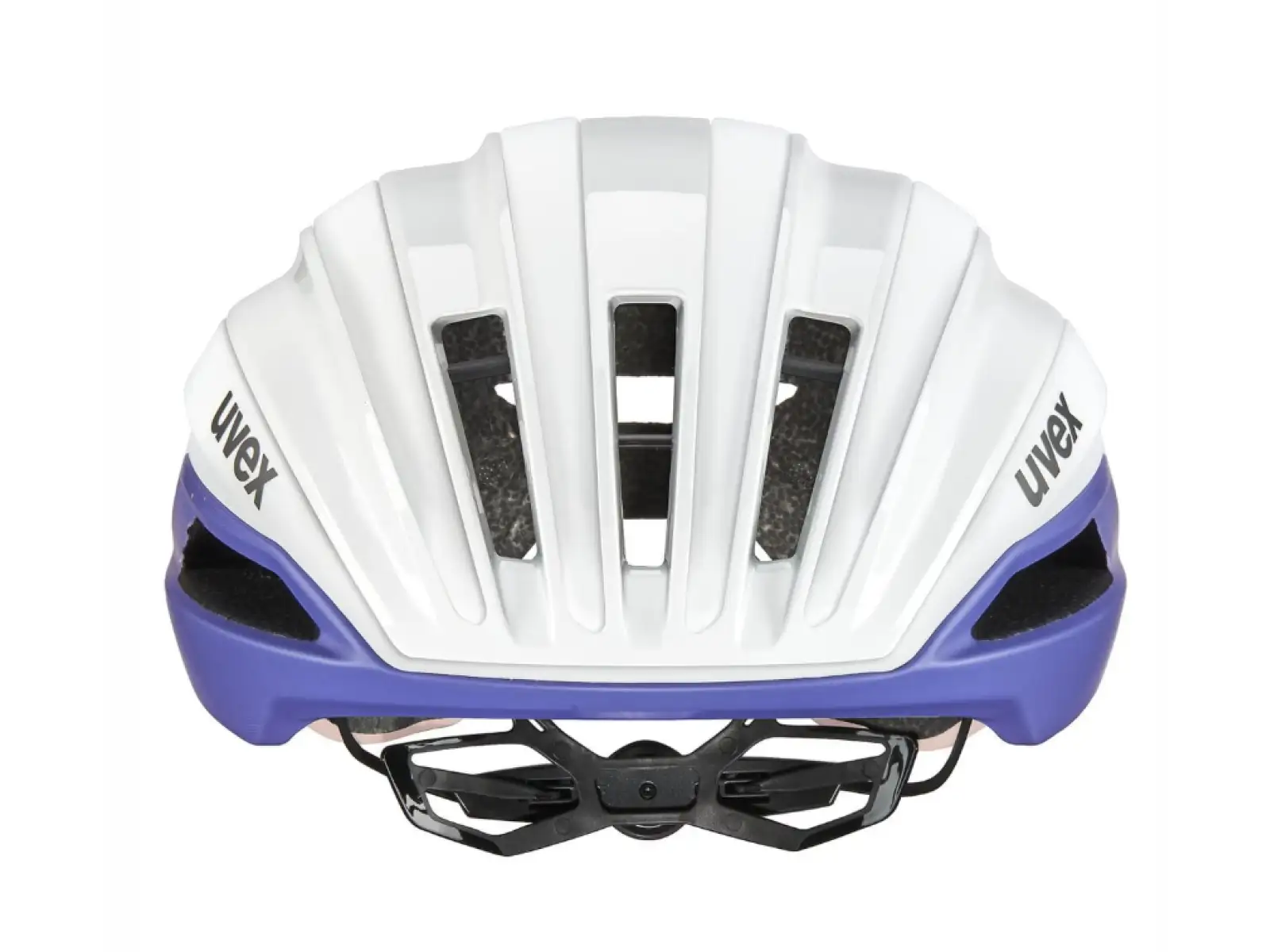 Uvex Surge Aero MIPS silniční přilba White/Lila Apricot Matt