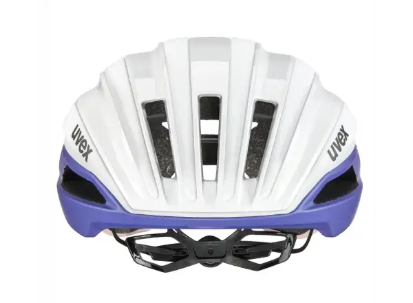 Uvex Surge Aero MIPS silniční přilba White/Lila Apricot Matt