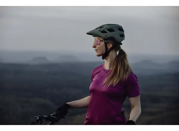 Force Ibex Mtb přilba zelená