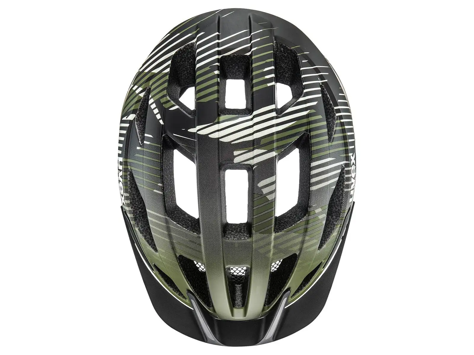Uvex Air Wing 2 CC dětská přilba Dark Olive-Black Matt