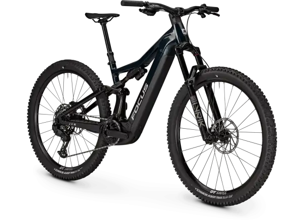 Focus JAM 8 800Wh celoodpružené elektrokolo Classicgreen / Obsidianblack