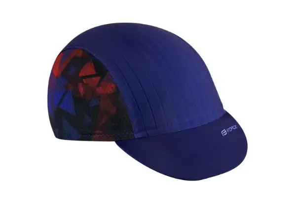 Force Core čepice s kšiltem modrá/červená vel. L-XL