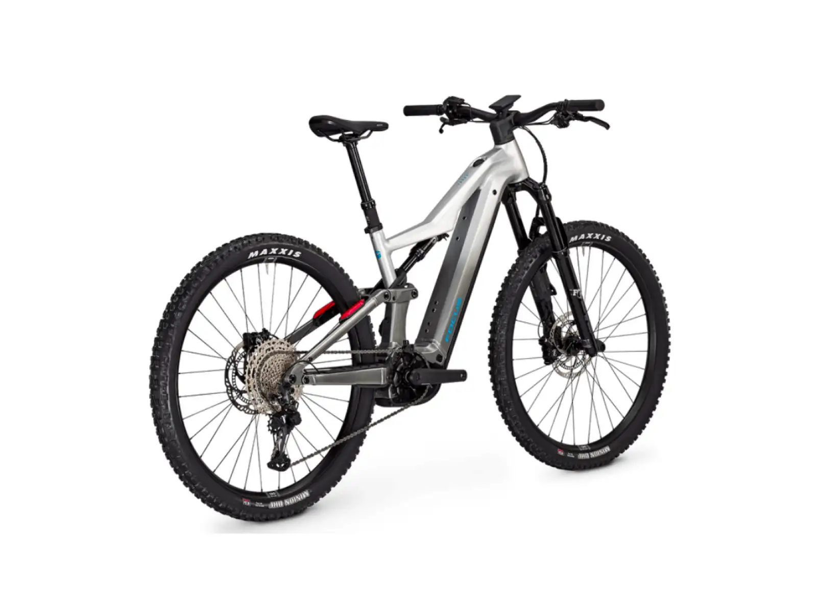 Focus Thron2 6.9 ABS celoodpružené elektrokolo 600 Wh Nepalsilver/Steelgrey