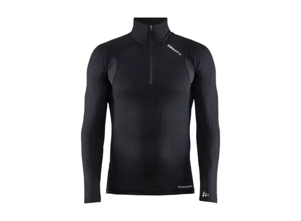 Craft Active Extreme X Zip pánské triko dlouhý rukáv černá