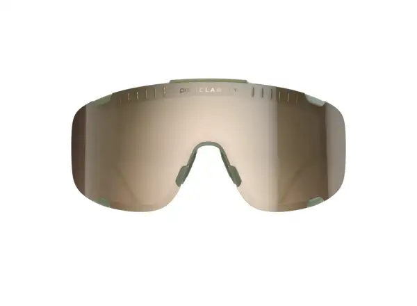 POC Devour cyklistické brýle Epidote Green/Translucent Brown Silver