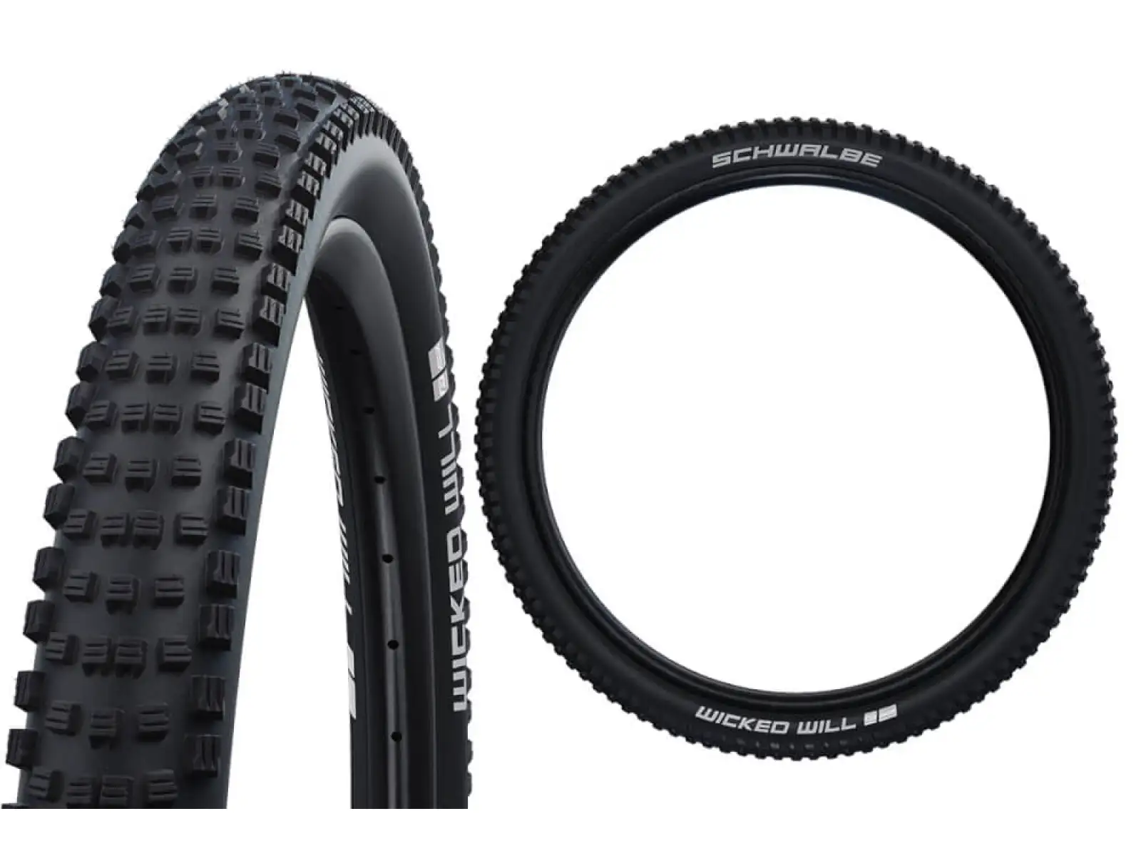 Schwalbe Wicked Will Addix Performance 27,5x2,40" E-50 MTB plášť kevlar černá