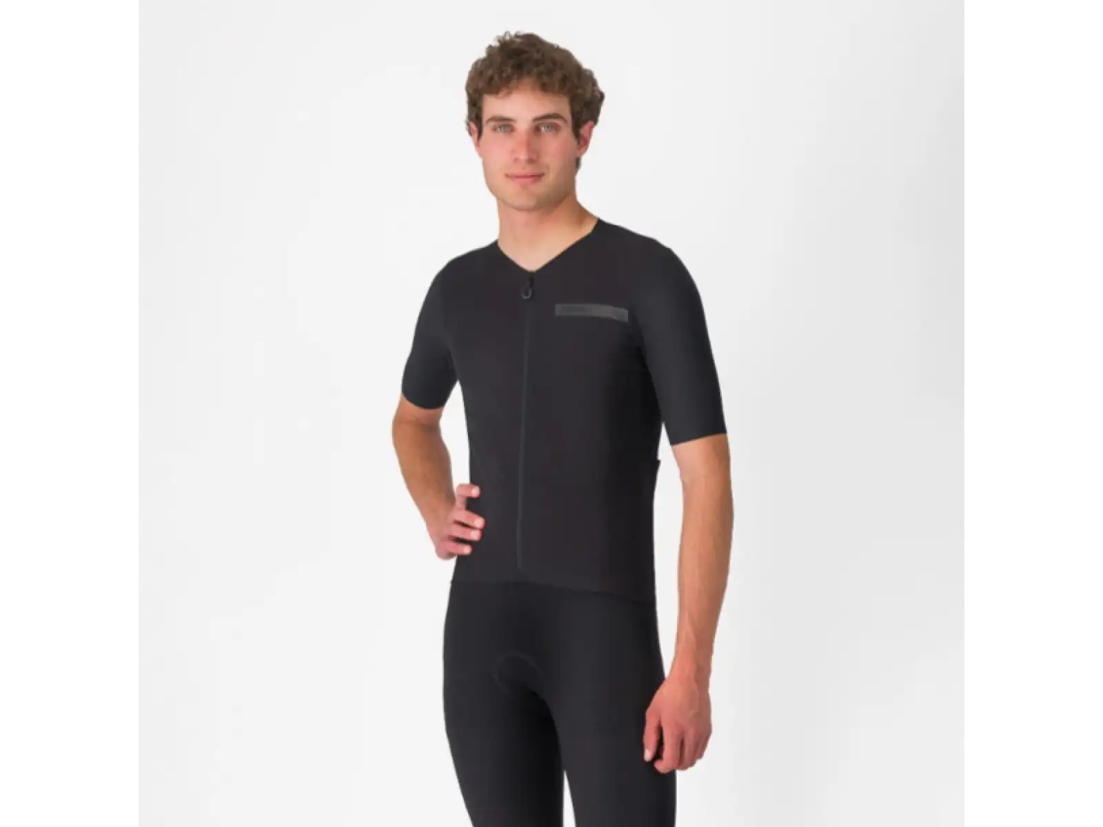 Castelli Premio Evo pánský dres krátký rukáv Light Black