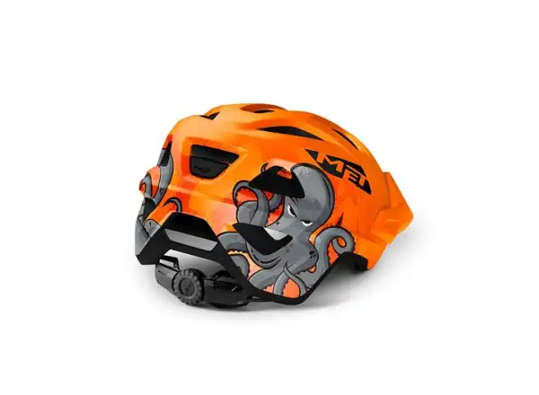 MET Eldar junior přilba octopus/oranžová vel. Uni (52-57 cm)