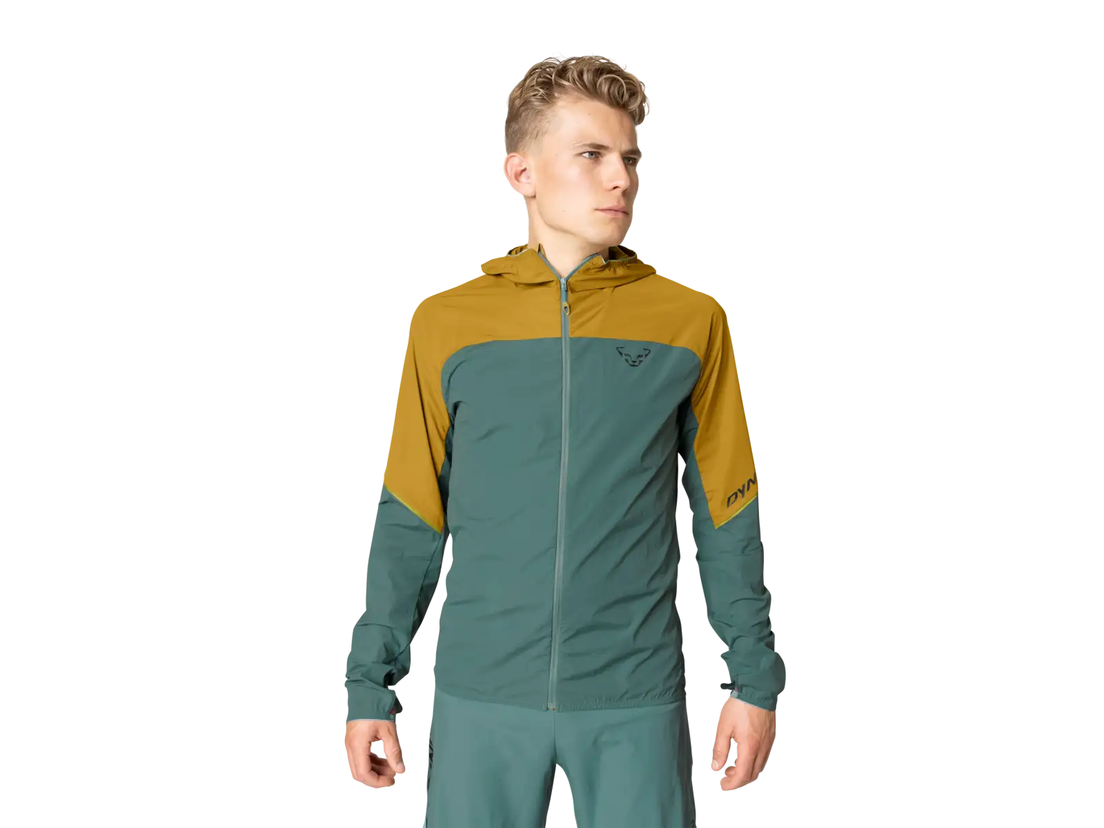 Dynafit Alpine Wind pánská běžecká bunda Tobacco