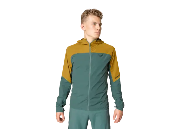 Dynafit Alpine Wind pánská běžecká bunda Tobacco