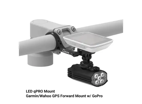 Lezyne LED qPRO Mount držák světla Black