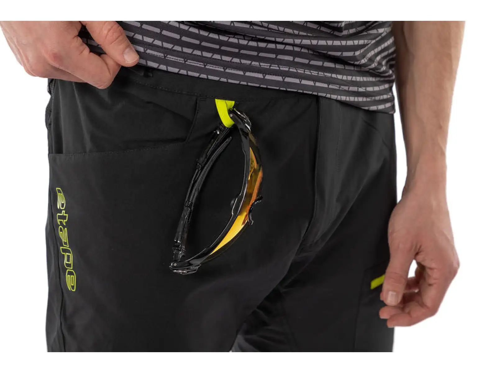 Etape Freedom 3.0 pánské kraťasy black/lime