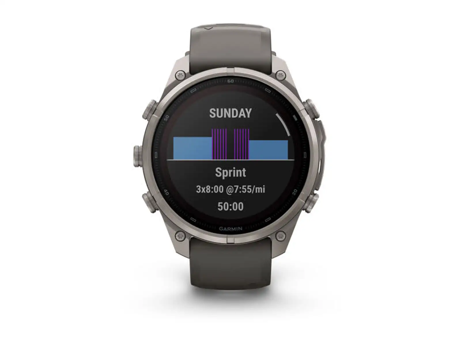 Garmin Fénix 9 Pro inReach Solar 47 mm chytré hodinky Titanium Pebble Gray/Silver Gray