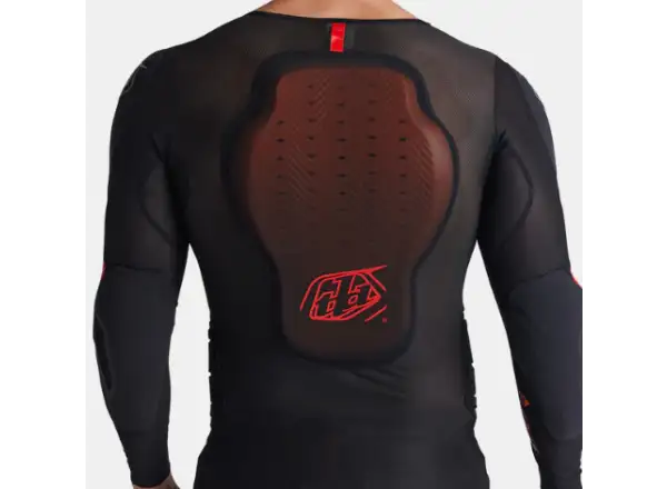 Troy Lee Designs Stage Ghost D3O Solid ochranná vesta s dlouhým rukávem Black