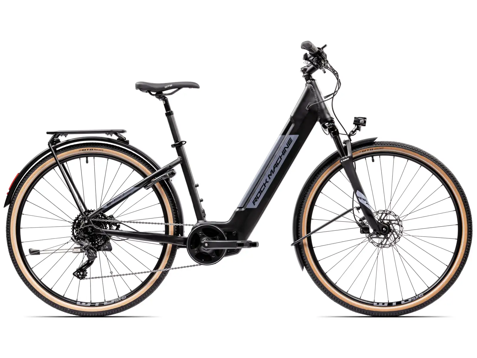 Rock Machine Crossride INT e450 Touring elektrokolo Matte Black/Grey