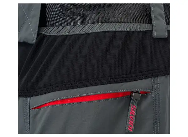 Silvini Rango pánské MTB kraťasy charcoal/red