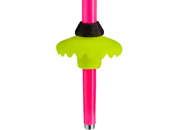 Leki Racing Kids dětské sjezdové hole Neonpink-neonorange-neonyellow
