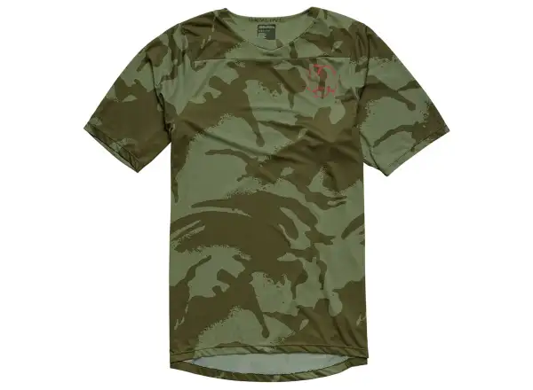 Troy Lee Designs Skyline dres krátký rukáv Shadow Camo Olive