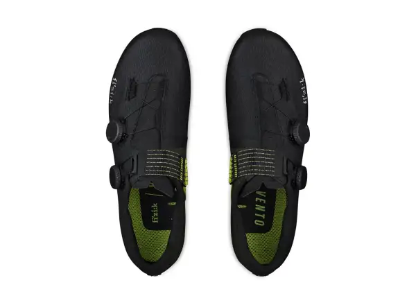 Fizik Vento Stabilita Carbon silniční pánské tretry Black/Yellow Fluo