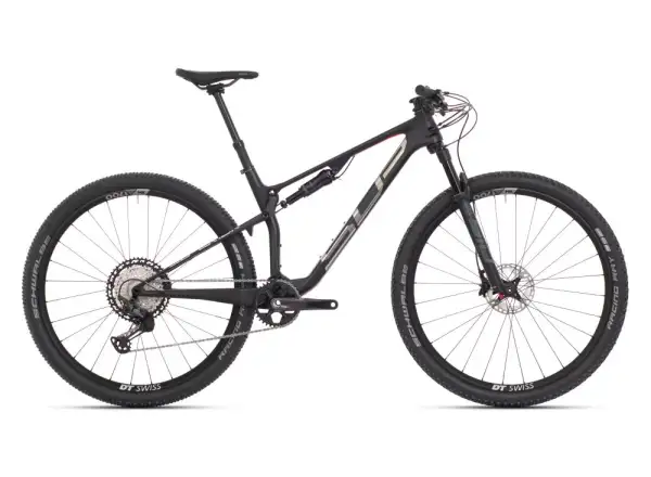 Superior Team XF 29 Elite celoodpružené horské kolo Matte Carbon/Chrome/Team Red