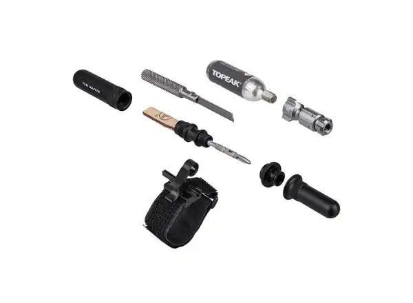 Topeak Tubi Master sada na opravdu bezdušových plášťů černá