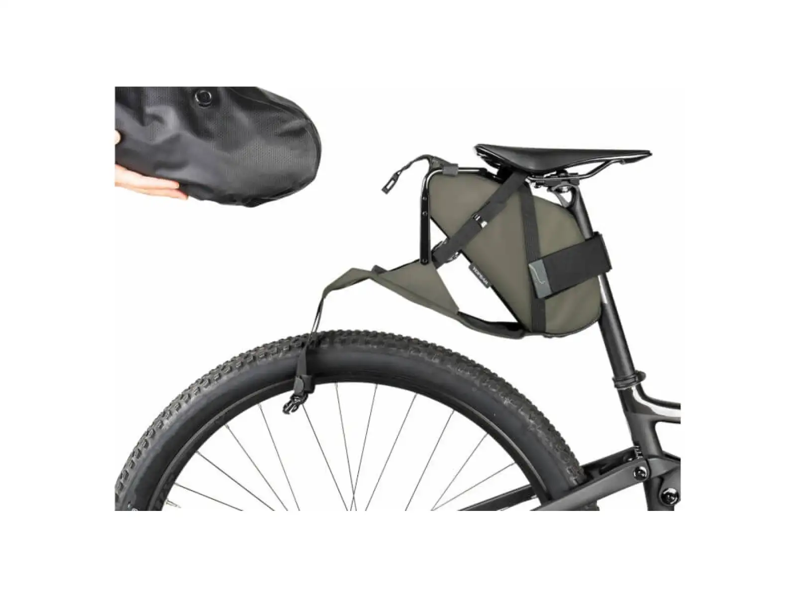 Topeak BackLoader X podsedlová brašna 10 l zelená