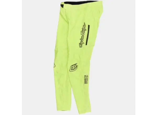 Troy Lee Designs Sprint Ultra Mono pánské kalhoty Glo Yellow