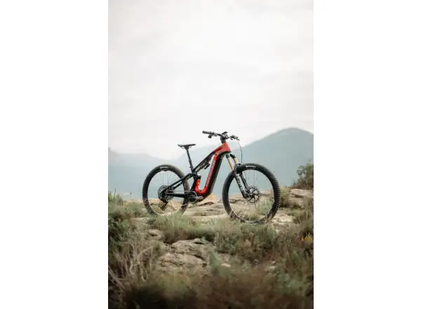 Cannondale Moterra Carbon 1 celoodpružené elektrokolo Metallic Red