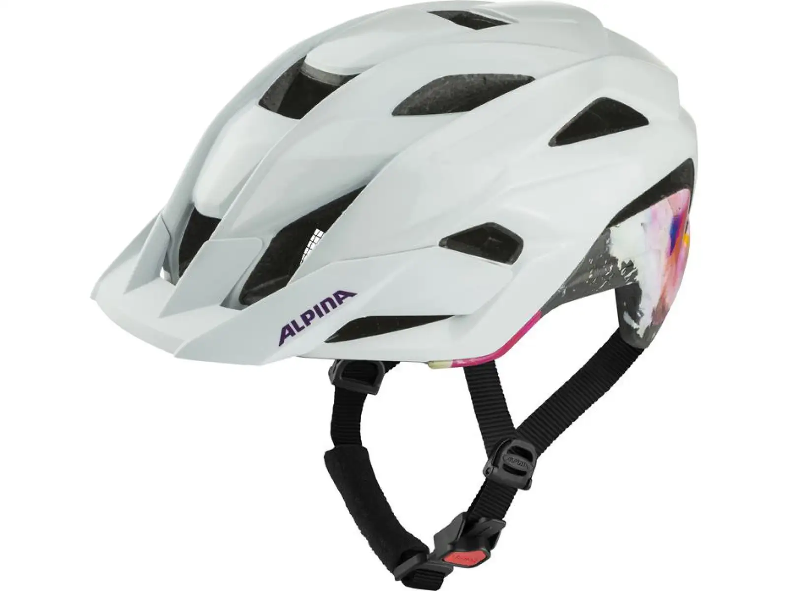 Alpina Kamloop přilba Michael Cina White Gloss