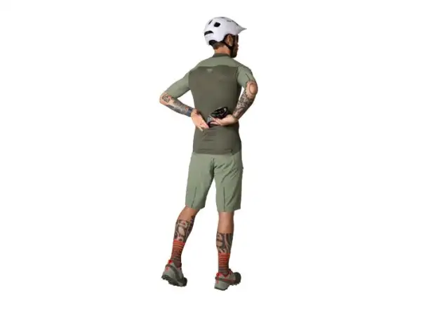 Dynafit Ride Light 1/2 zip pánský dres krátký rukáv Thyme