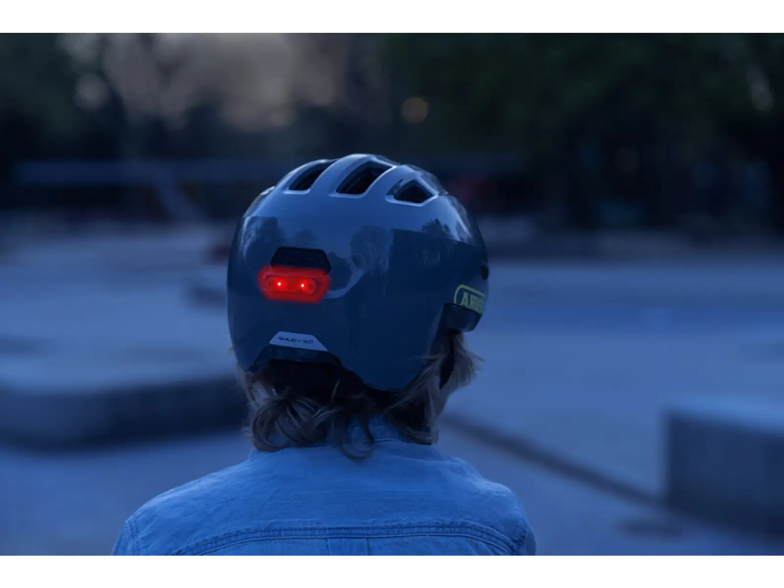 Abus Smiley 3.0 ACE LED dětská přilba Royal Blue