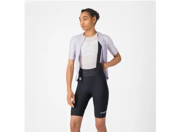 Castelli Espresso 2 W dámské kraťasy s vložkou a laclem Black