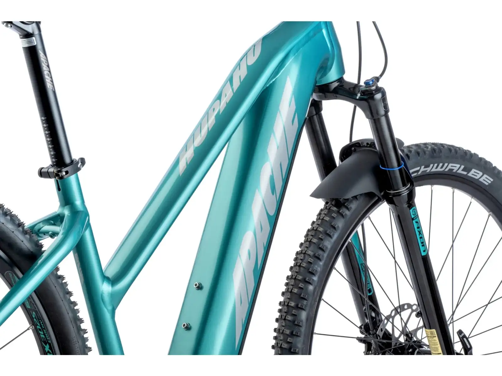 Apache Hupahu 2 Bosch Lady 1000 Wh dámské horské elektrokolo tyrkysová