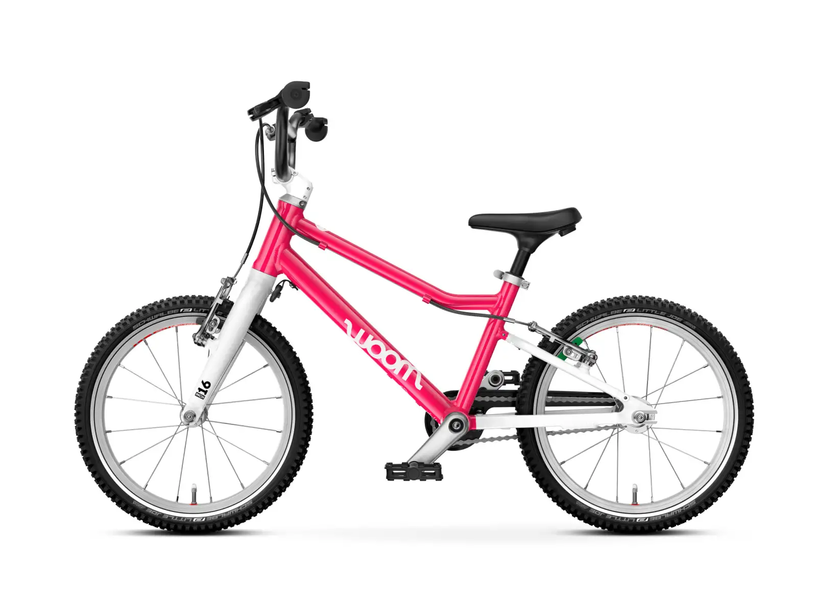 Woom GO 3 Hot Pink 16 dětské kolo