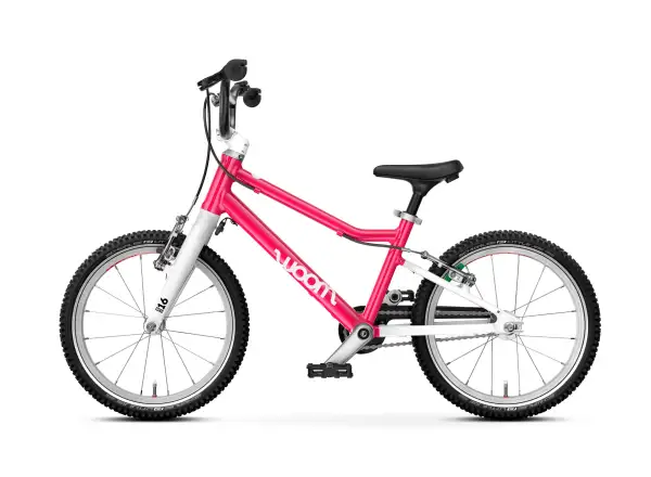 Woom GO 3 Hot Pink 16 dětské kolo