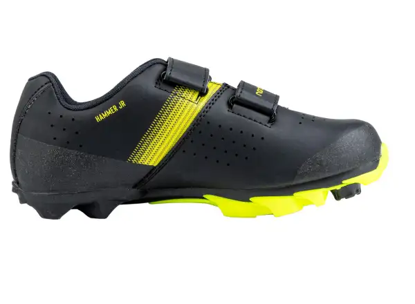 Northwave Hammer Junior dětské XC tretry Black/Yellow Fluo
