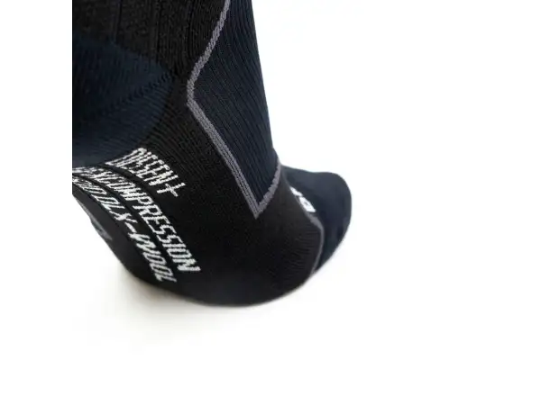 Thermic GFX Compression Hybrid DLX-Wool ponožky Black