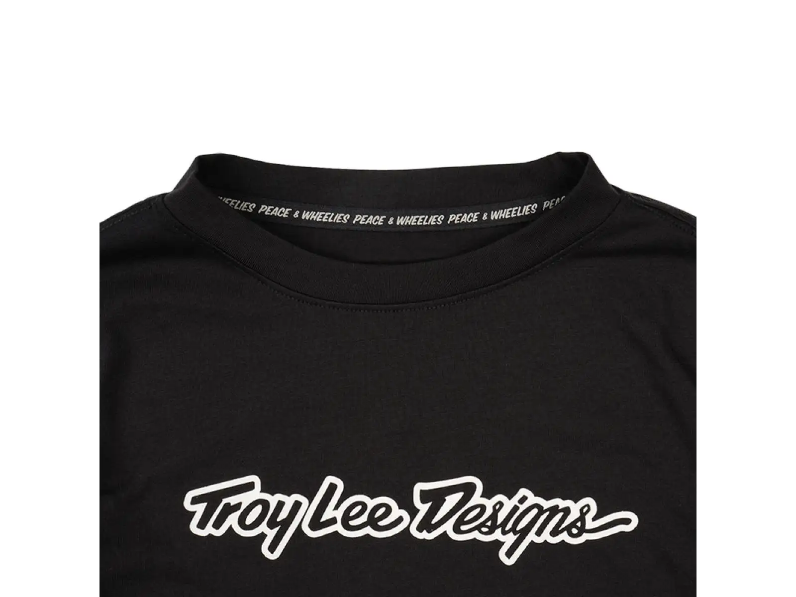 Troy Lee Designs Skyline Ride Tee dětský dres dlouhý rukáv Signature Black