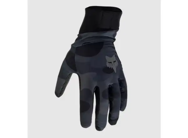 Fox Defend Pro Fire rukavice Black Camo