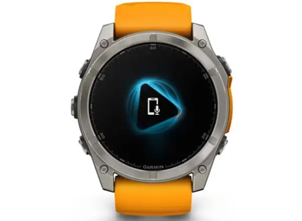 Garmin fenix 8 - 51 mm AMOLED Sapphire chytré hodinky Titanium Orange/Graphite