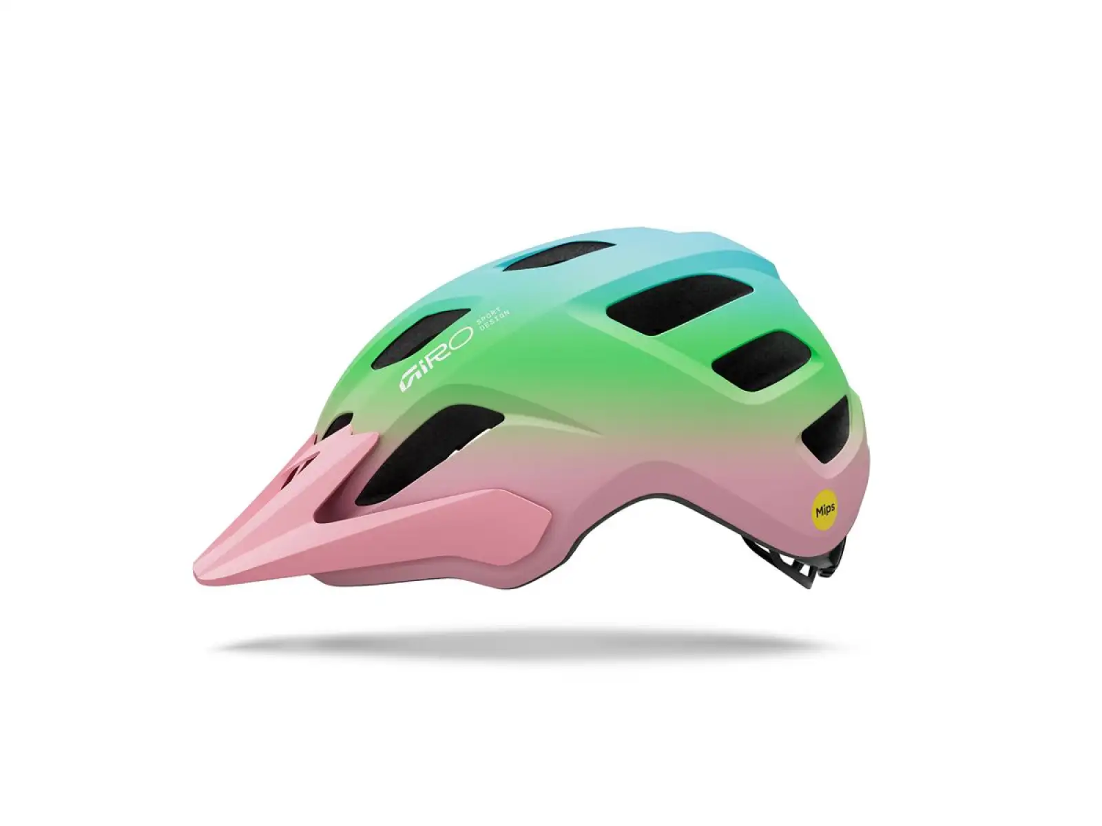 Giro Tremor Child MIPS dětská přilba Mat Light Pink/Green Fade